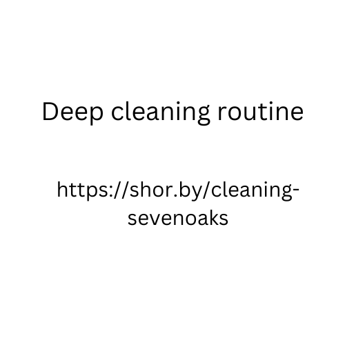 cleaning service once a week