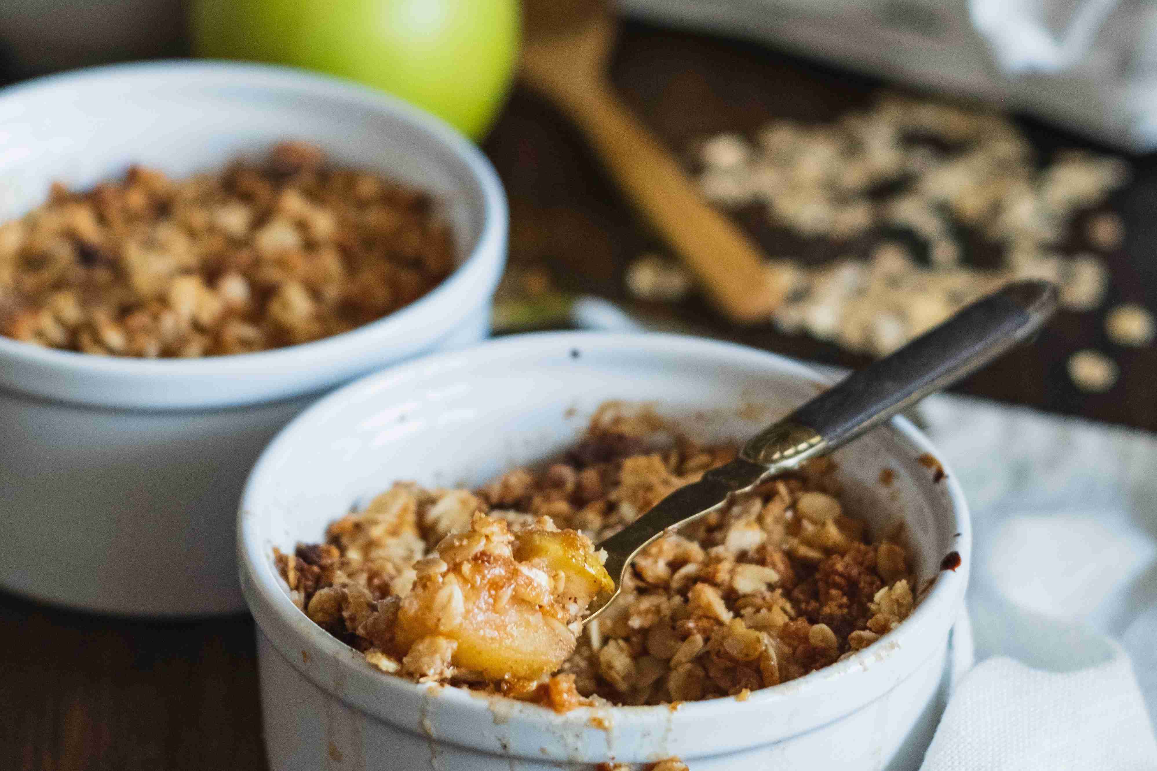 apple crumble oats